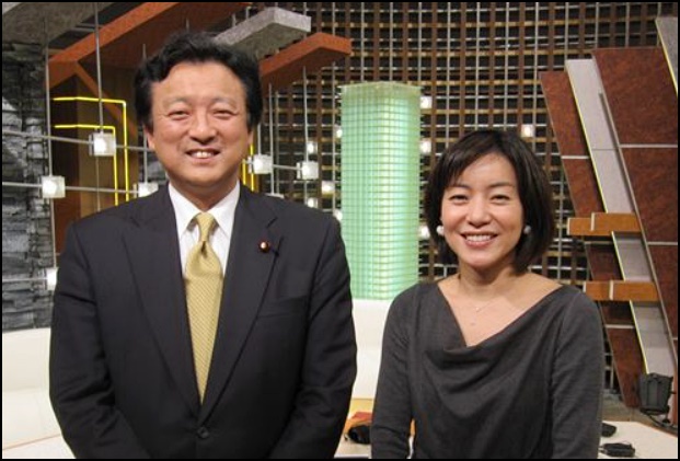 2010年2月9日、渡辺周と八木亜希子